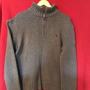 Polo Ralph Lauren 100% Cotton Zipper Sweater